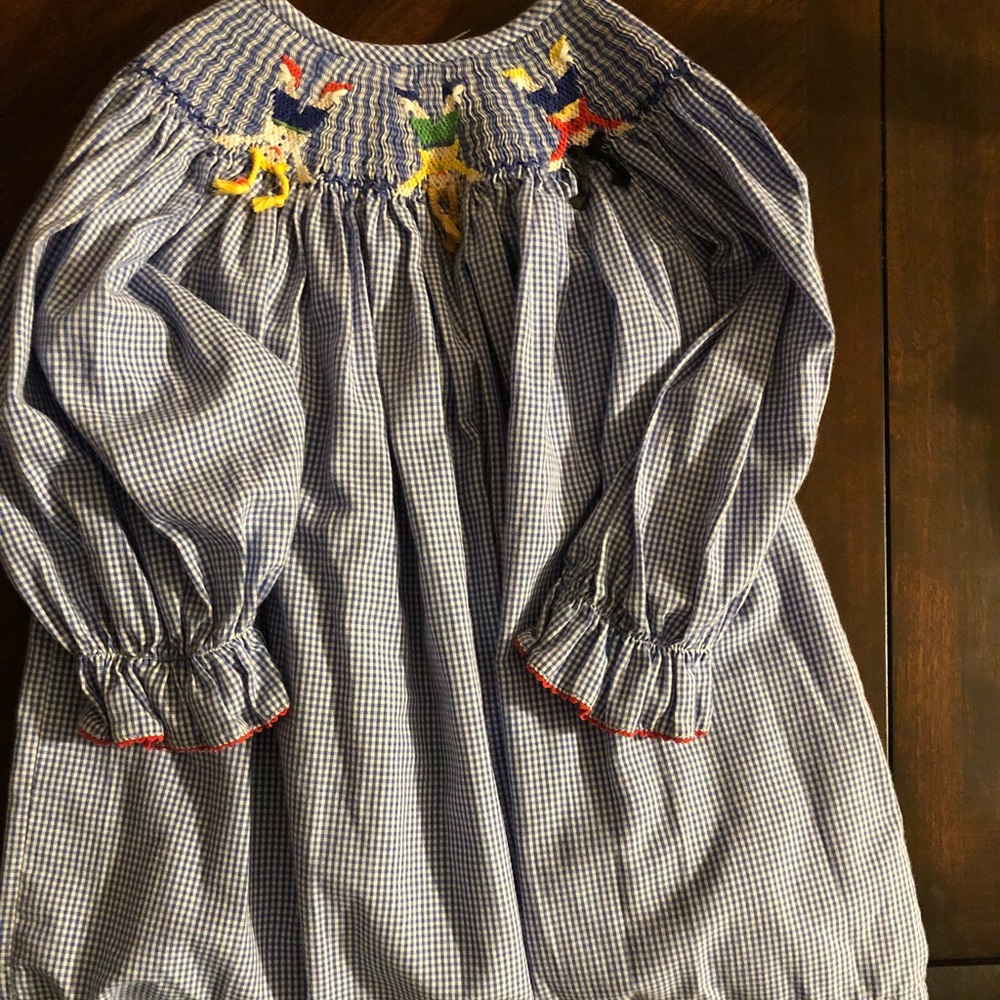 EUC smocked dress